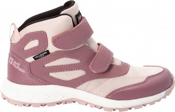 Jack Wolfskin Kid's Woodland Texapore Mid VC Wandelschoenen roze