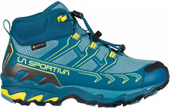 la sportiva Kid's Ultra Raptor II Mid GTX Wandelschoenen blauw/turkoois