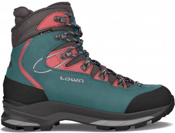 Lowa Women's Mauria Evo GTX Wandelschoenen Regular, turkoois/grijs