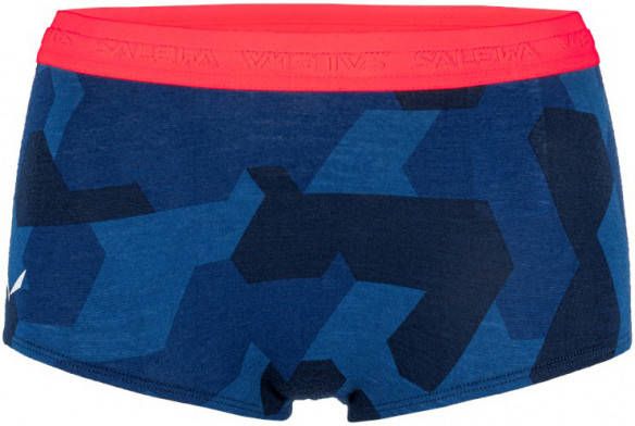 Salewa Women's Cristallo Warm AMR Panties Merino ondergoed blauw