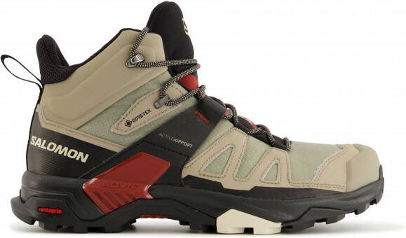 Salomon X Ultra 4 Mid GTX Wandelschoenen beige