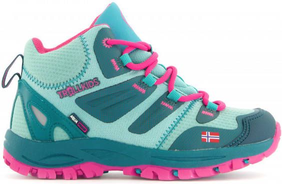 Trollkids Kid's Rondane Hiker Mid Wandelschoenen turkoois