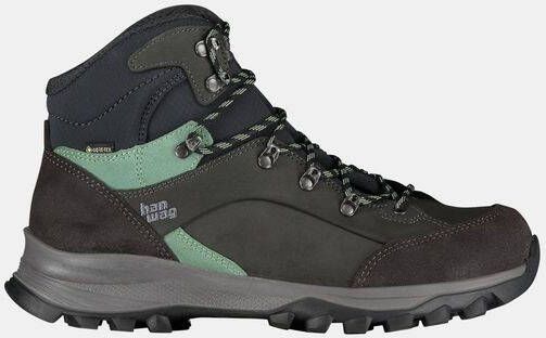 Hanwag Alta Bunion II GTX Lady Wandelschoen Dames Donkergrijs/Turkoois