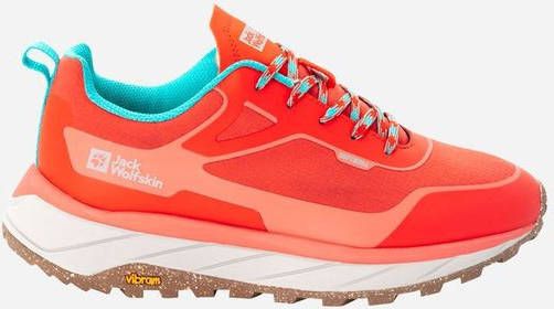 Jack Wolfskin Terrashelter Low Wandelschoen Dames Rood
