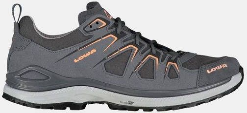 Lowa Innox EVO GTX LO Wandelschoenen Dames Middengrijs/Zalmroze
