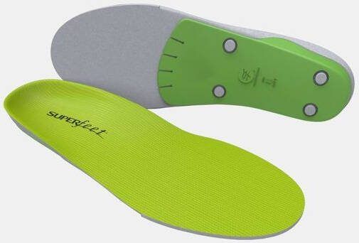 SUPERFEET Wide Green Inlegzool Groen
