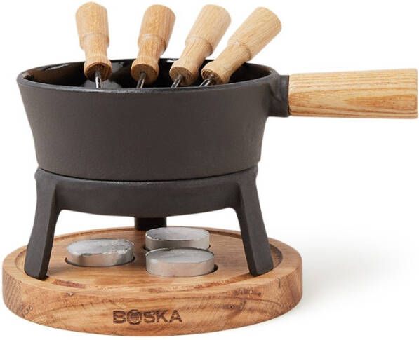 Boska Fondueset Pro S Geschikt Voor Elk Fornuis Zwart 700 Ml