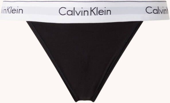 Calvin Klein Modern Cotton tanga met logoband