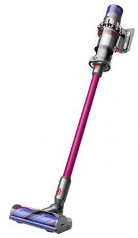 Dyson V10 Extra draadloze steelstofzuiger 123, 8 cm zilver