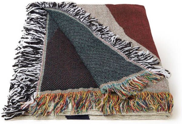 ferm LIVING Vista plaid van katoen 120 x 170 cm