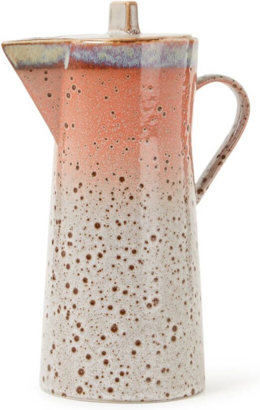 HKliving Koffiepot Asteroids 70's keramiek