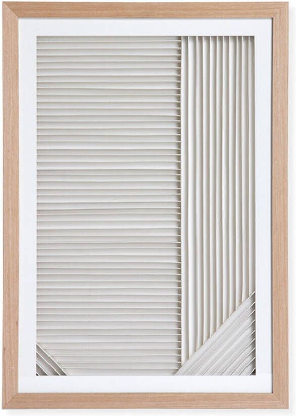 HKliving Layered Paper Art Frame A wanddecoratie