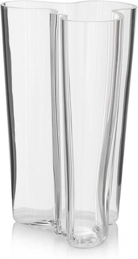 Iittala Alvar Aalto Collection Finlandia Vaas 25,1 cm Helder