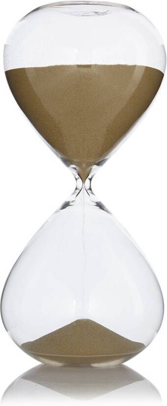 Pols Potten Zandloper met goudkleurig zand 30 cm