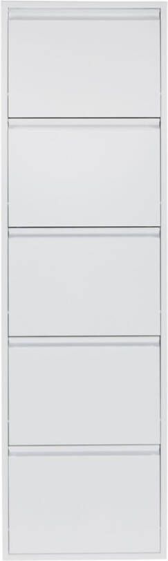 Huisenthuis.nl Schoenenkast Oscar 5 Wit