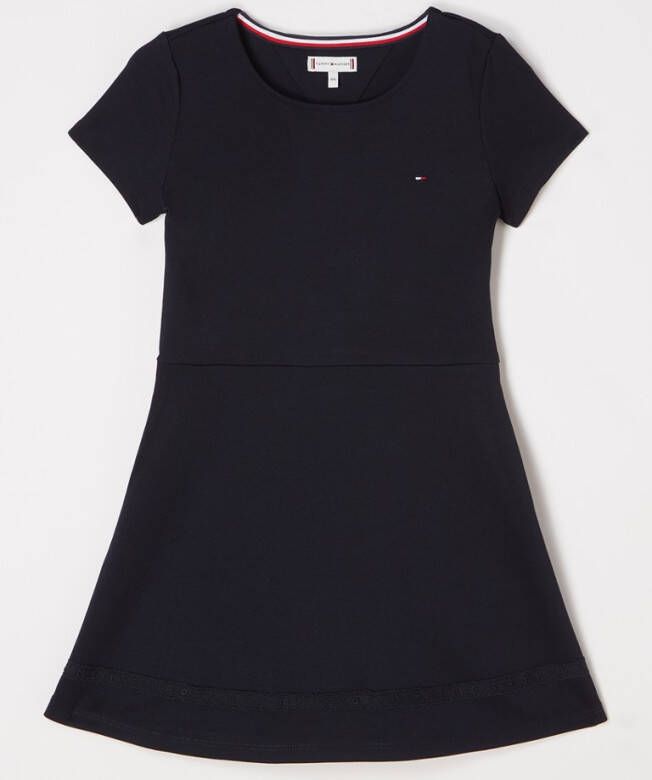 Tommy Hilfiger A lijn jurk met logoborduring