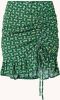 Colourful rebel Groene Minirok Ina Graphic Smock Mini Skirt online kopen
