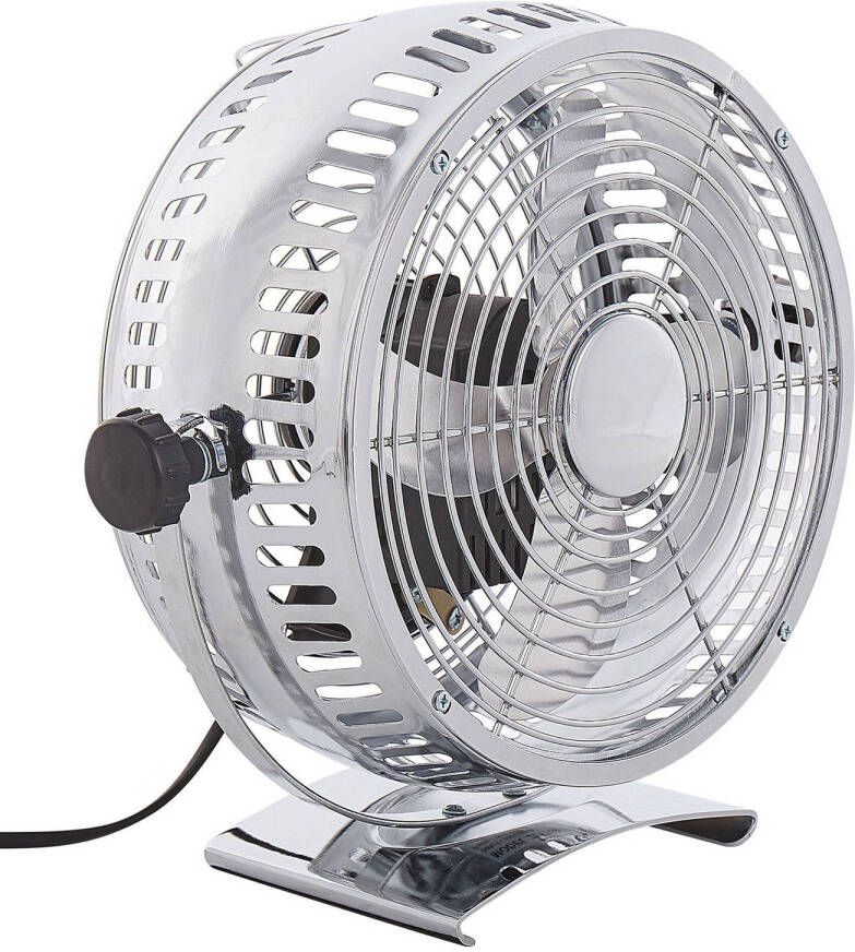 Beliani Ribble Ventilator zilver ijzer