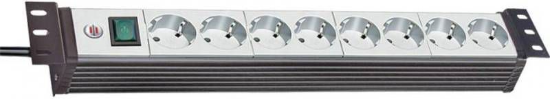 Brennenstuhl 1156057018 8 Voudige stekkerdoos voor schakelkasten 16A 3m