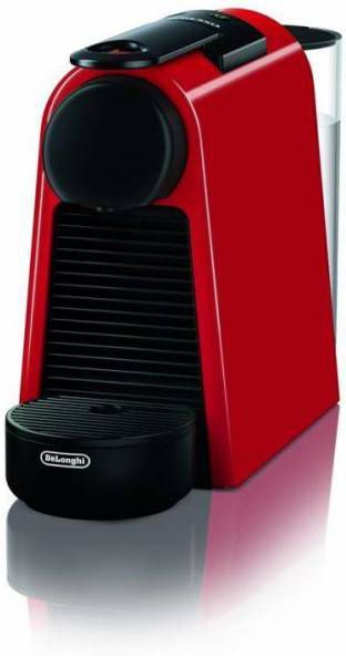 DeLonghi Essenza Mini En 85.r Vrijstaand Volledig Automatisch Koffiepadmachine 0.6l Zwart, Rood Koffiezetapparaat