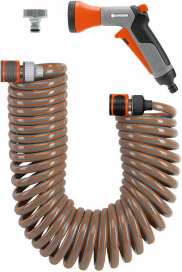 Gardena Vijfstuk Spiraal Slang Set 9 Mm 10 M 4646 20