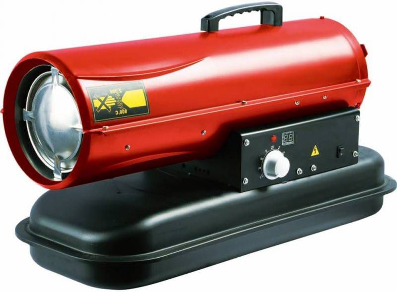 Perel Ruimteverwarming Diesel 20 kW rood FT120C