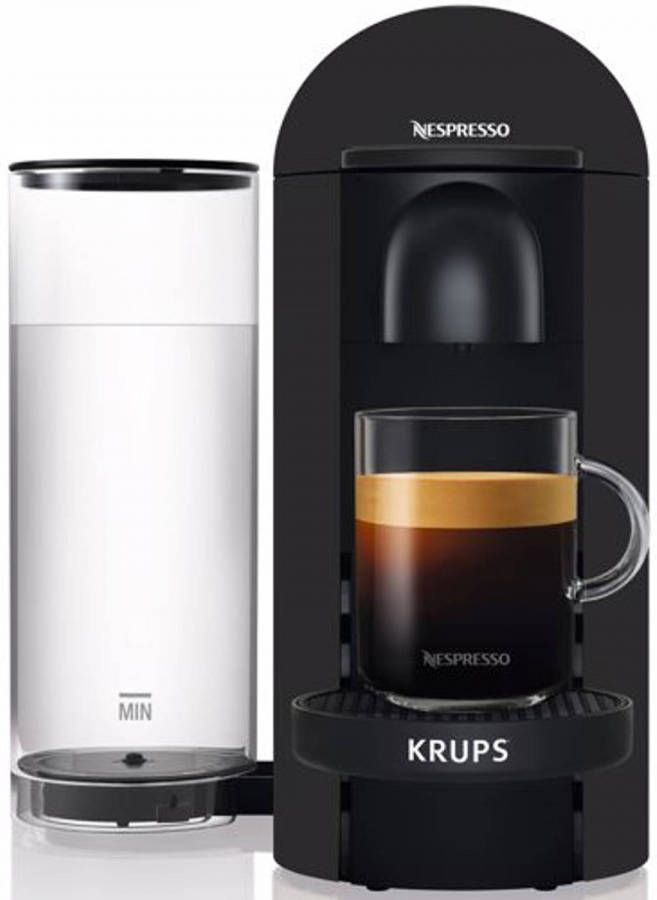 Krups Nespresso Koffieapparaat Vertuo Plus Xn903n(Zwart )