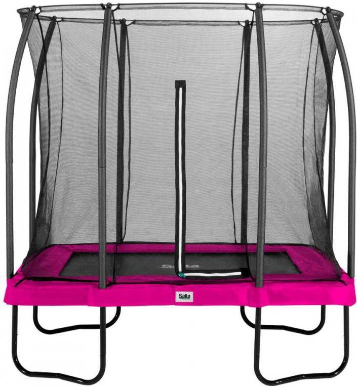 Salta Comfort Edition Trampoline met Veiligheidsnet 153 x 214 cm Roze