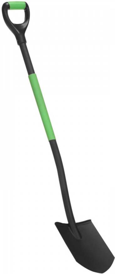 vidaXL Puntspade D greep staal