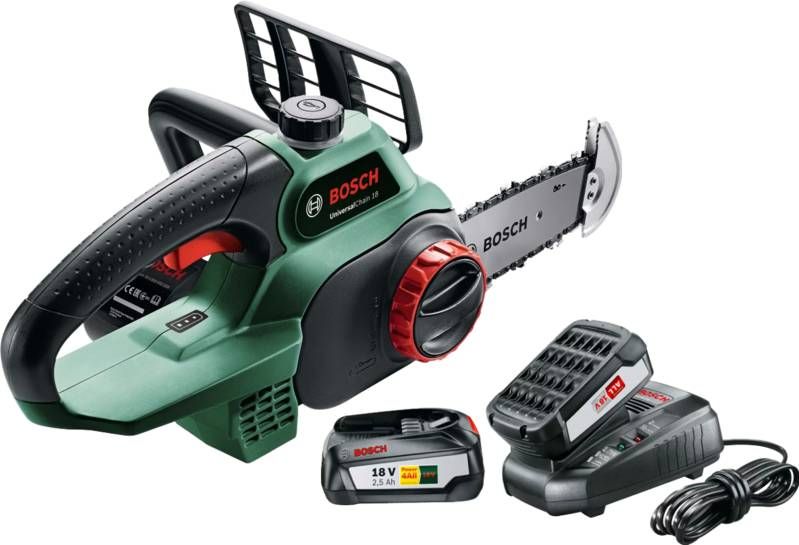 Bosch UniversalChain 18 LI + 18V 2, 5 Ah accu(2x )