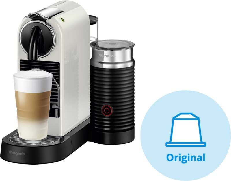 Magimix Nespresso CitiZ & Milk M196 Wit