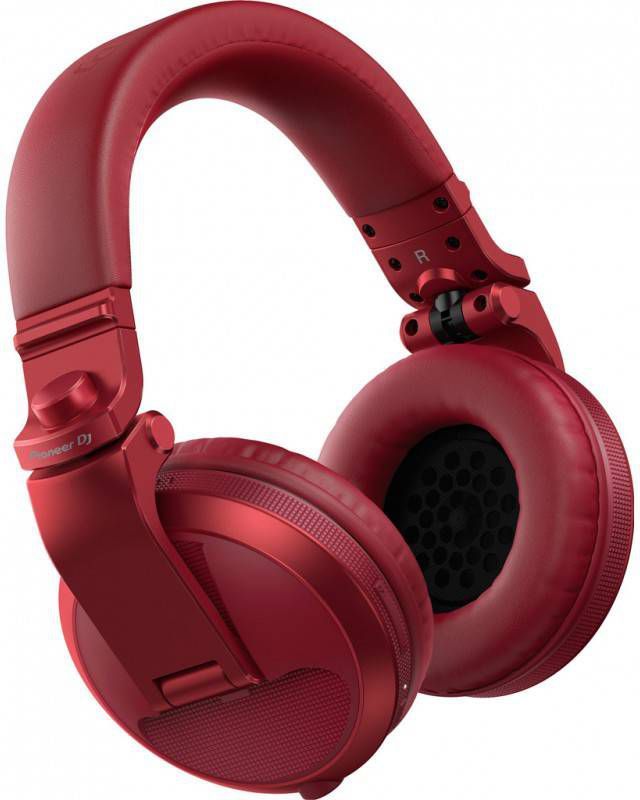 Pioneer DJ HDJ X5BT R over ear DJ hoofdtelefoon met Bluetooth rood