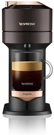 Nespresso Magimix koffieapparaat Vertuo Next Premium(Bruin )