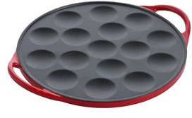 BK Bourgogne Poffertjespan Ø 25 cm Chili Red