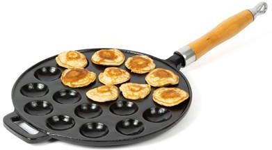 Blackwell Poffertjespan met houten steel Gietijzer ø 24 cm