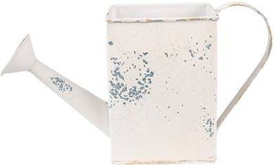 Clayre & Eef Decoratie Gieter 31x9x17 Cm Beige Ijzer Woonaccessoires Huisdecoratie Beige Woonaccessoires Huisdecoratie