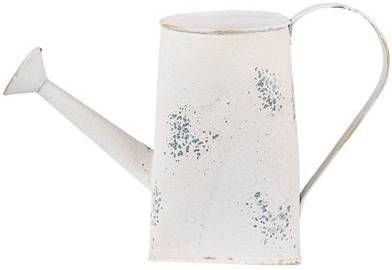 Clayre & Eef Decoratie Gieter 35x12x21 Cm Beige Ijzer Woonaccessoires Huisdecoratie Beige Woonaccessoires Huisdecoratie