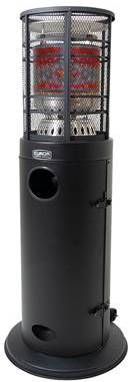 Eurom Area Loungeheater Patioheater Terrasverwarmer Zwart