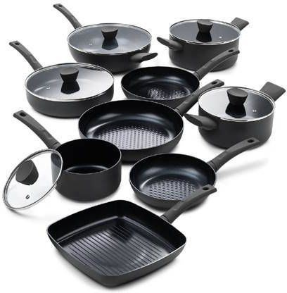 ISENVI Avon Chef Culinair set Pannenset 9 delig Ergo grepen