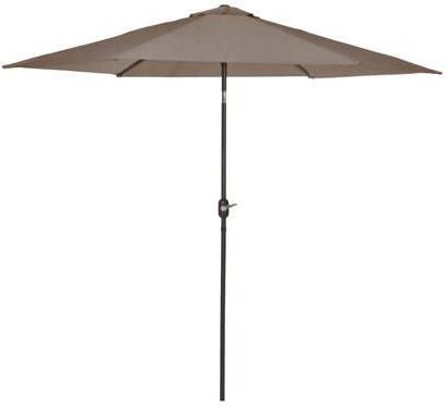 Madison Stokparasol Tenerife Dia. 300 Cm Taupe