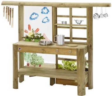 Plum Discovery Mud Pie Kitchen Outdoor Speelkeuken Hout