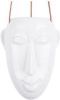 Present time Bloempot Hangend Mask Wit 12, 5x17, 3x22, 3cm online kopen