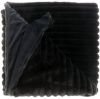 Unique Living Peppe Fleece Plaid Fleece Polyester 150x200 Cm Black online kopen