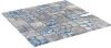 VIDAXL Moza&#xEF, ektegels 11 st zelfklevend 30x30 cm glas grijs en blauw online kopen