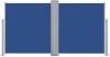 VidaXL Windscherm uittrekbaar 170x600 cm blauw online kopen