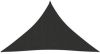 VidaXL Zonnescherm driehoekig 5x5x6 m oxford stof antracietkleurig online kopen