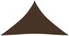 VidaXL Zonnescherm driehoekig 5x5x6 m oxford stof bruin online kopen