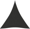 VidaXL Zonnescherm driehoekig 5x7x7 m oxford stof antracietkleurig online kopen