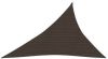 VIDAXL Zonnezeil 160 g/m&#xB2, 4x5x6, 8 m HDPE bruin online kopen