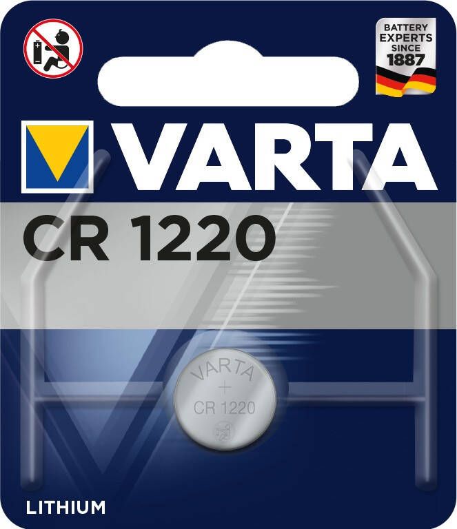 Varta Knoopcelbatterij Cr1220 Lithium 3v Per Stuk